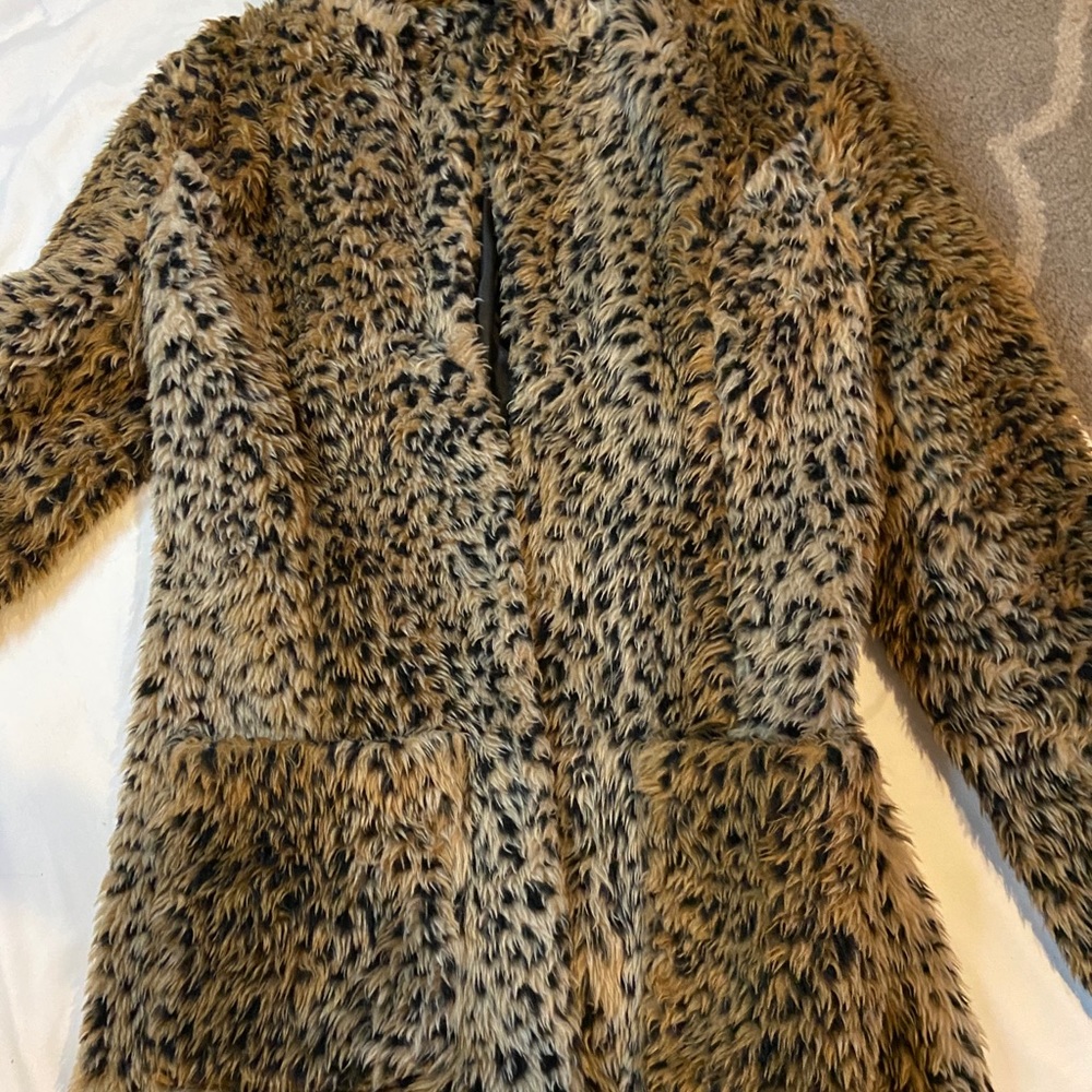 princess polly cheetah fur coat